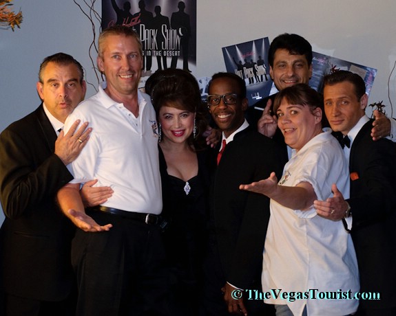 The Vegas Tourist visits The rat Pack is Back, vegas shows