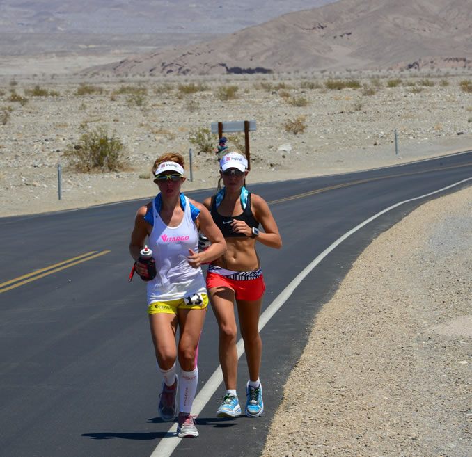 Running thru Death Valley in July for a belt buckle!