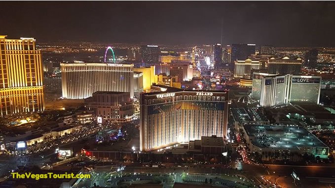 Las Vegas Strip 2017 New years Eve 