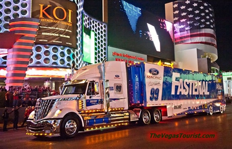 NASCAR Hauler Parade Returns to Las Vegas