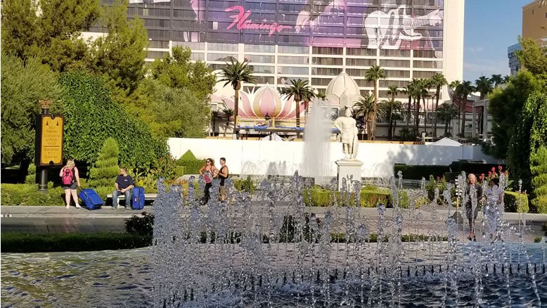 caesars fountains gone