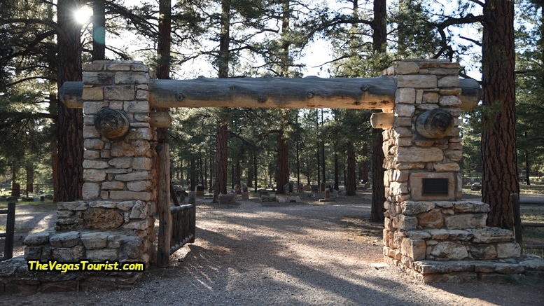 The Grand Canyon Cemetery Entrance