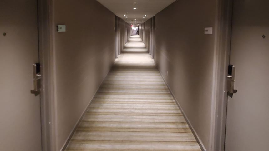 MGM Grand Hallway walk
