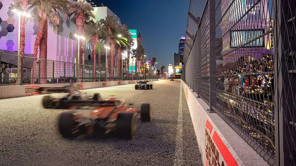 Las Vegas Gran Prix race